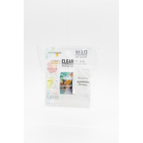 Round Top Masking Tape Clear Masking Tape Tone On Tone