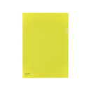 Lihit Lab A4 Clear Holder Yellow