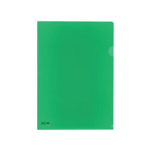 Lihit Lab A4 Clear Holder Green
