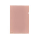 Lihit Lab A4 Clear Holder Rose Pink