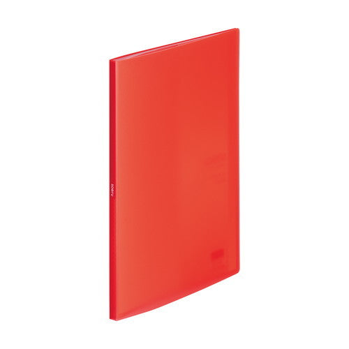 Lihit Lab Soeru A4 Clear Book File (S / 20P) 3 Sunny Red