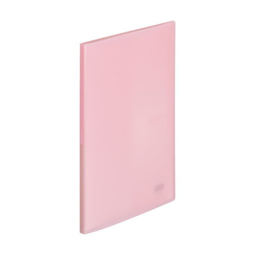 Lihit Lab Soeru A4 Clear Book File (S / 20P) 12 Peach Pink