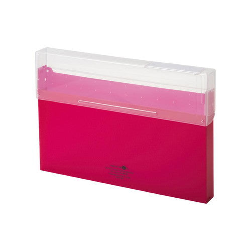 Lihit Lab A4 Thick Document Case Red