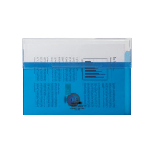 Lihit Lab A4 Thick Document Case Blue