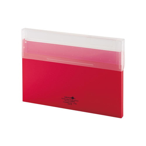 Lihit Lab A4 Thin Document Case Red
