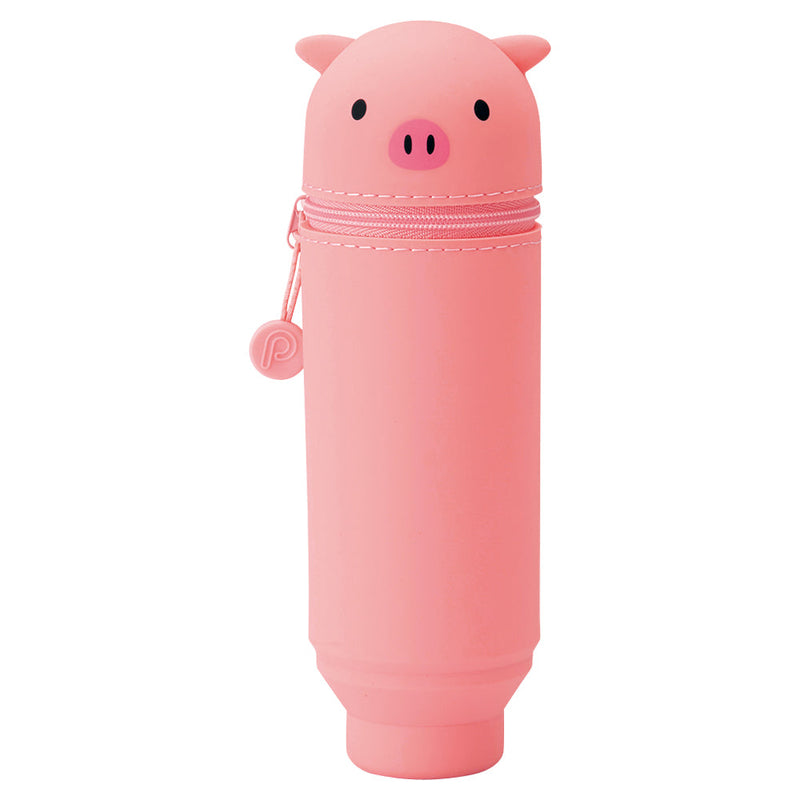 Lihit Lab Pen / Pencil Case Pig Pink