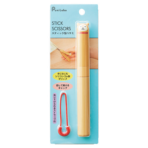 Lihit Lab Smart Fit Puni Labo Stick-Style Scissors 2 Shibaine