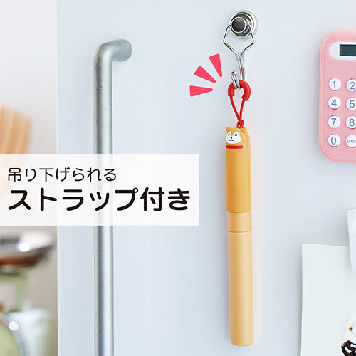 Lihit Lab Smart Fit Puni Labo Stick-Style Scissors 3 Kuroneko