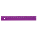 Raymay Fujii KUM Ruler Violet 17cm Violet