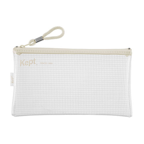 Raymay Fujii Kept Clear Pen / Pencil Case Flat Type Off-White