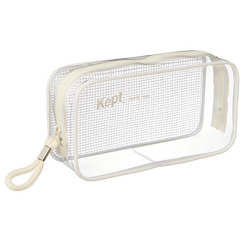 Raymay Fujii Kept Clear Pen / Pencil Case Box Type Off-White