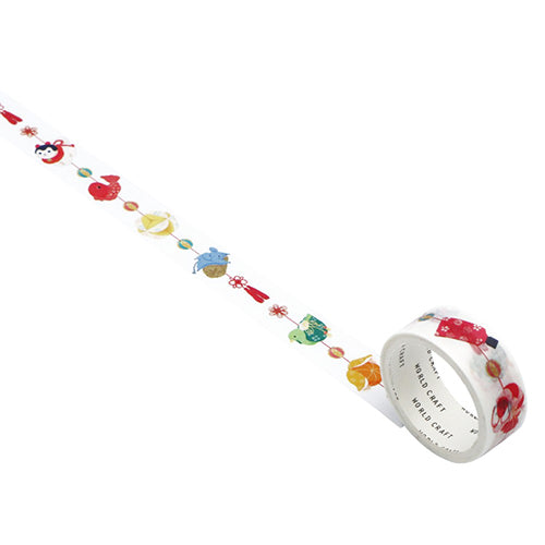 World Craft Masking Tape Hanging Japanese Ornament