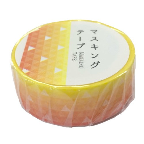 World Craft Masking Tape Japanese Pattern Masking Tape 15mm Yellow