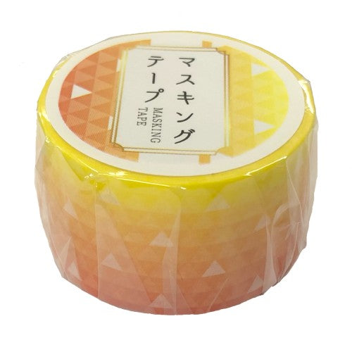 World Craft Masking Tape Japanese Pattern Masking Tape 25mm Yellow
