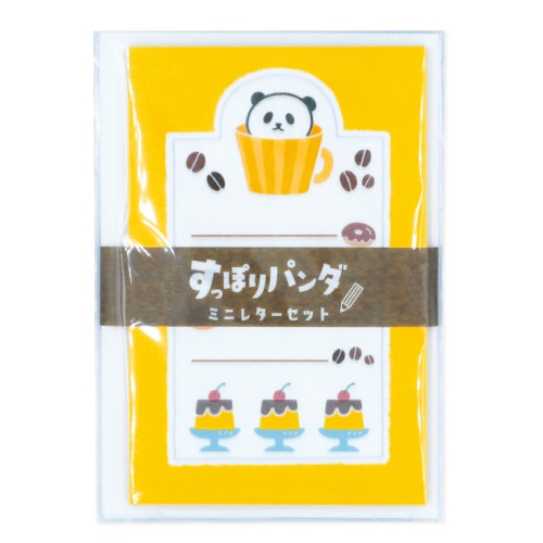 World Craft Mini Letter Set Completely Panda