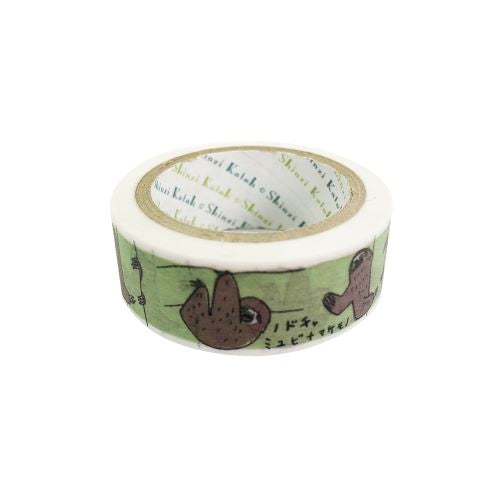 Seal-Do Brown-Throated Three-Toed Sloth Masking Tape