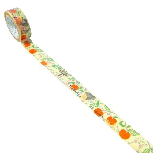 Masking Tape (Shimazaki Touson: Hatsukoi/15mm x 3m/Seal Do/Kirapika/SMCol(s): Orange)