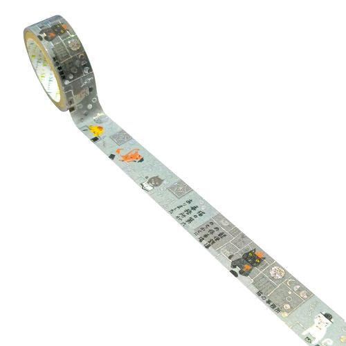 Seal-Do Kirapika Nekono Jimusho Masking Tape