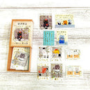 Seal Do Miyazawa Kenji: Cat Office Sticker Flakes ks-fb-10002