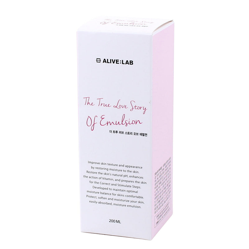 Alive:Lab The True Love Story of Emulsion (Rock Rose Extract)