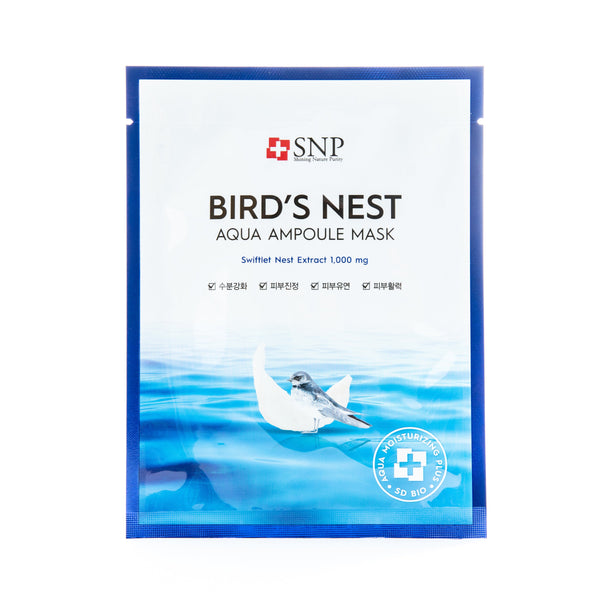 SNP Bird's Nest Aqua Ampoule Mask