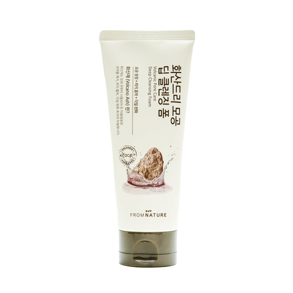 Pore Foam Cleanser (From Nature Volcanic Pore Care Deep Cleansing Foam 130g)