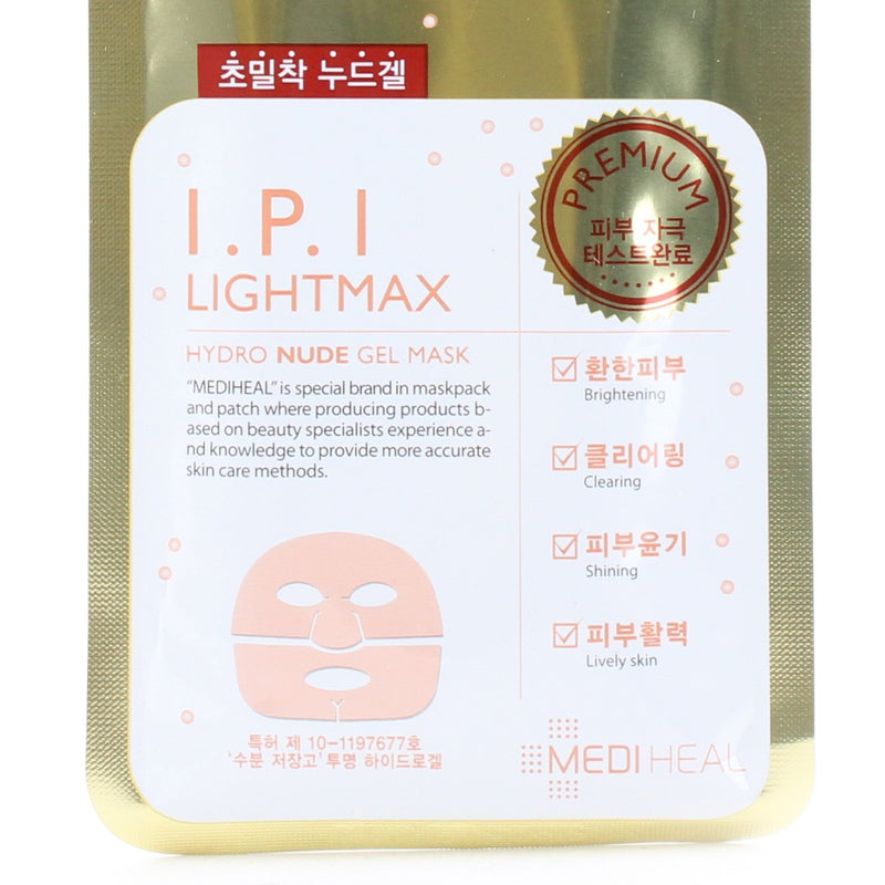 Mediheal I.P.I Lightmax Hydro Nude Gel Mask Face Sheet Mask 1pc