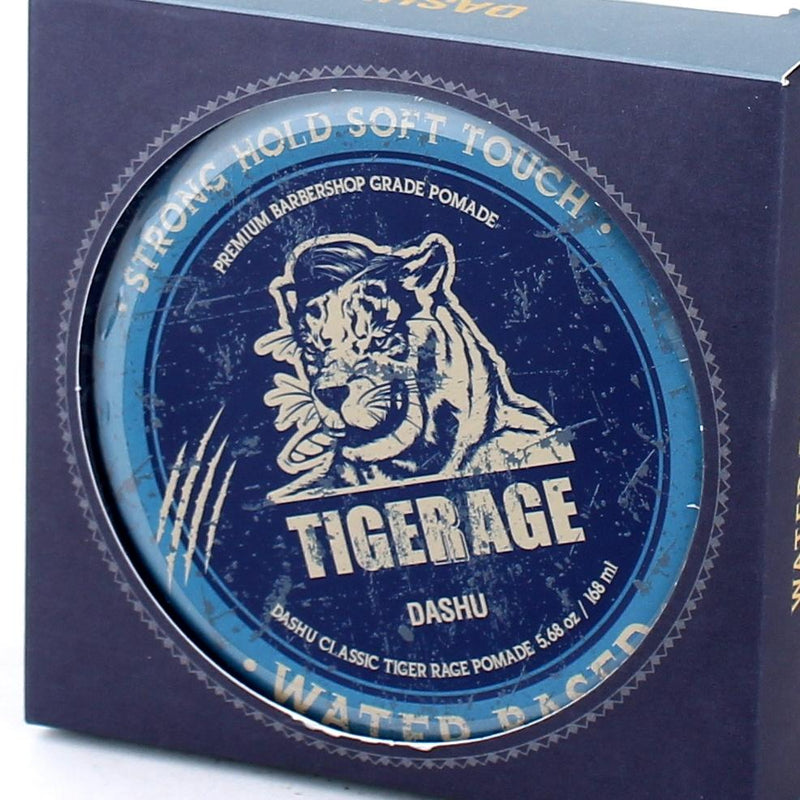 Dashu Classic Tiger Rage Water Based Hair Styling Pomade 168ml