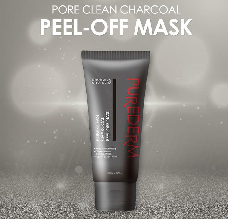 PUREDERM-Charcoal Peel Off Mask (Tube/100g)