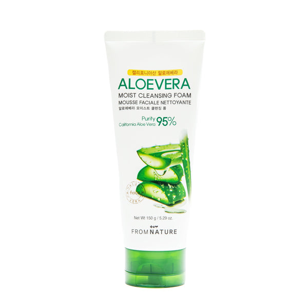 Facial Foam Cleanser (From Nature Aloevera Facial Foam Cleansing 130ml)