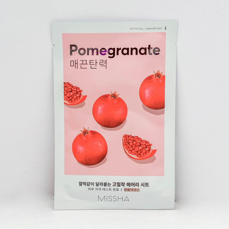 Missha Airy Fit Face Sheet Mask (Pomegranate / 1Pc)
