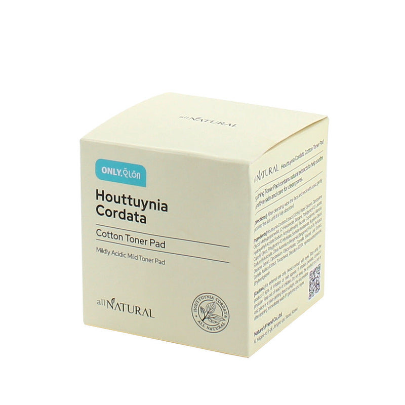 All Natural Houttuynia Cordata Cotton Toner Pad