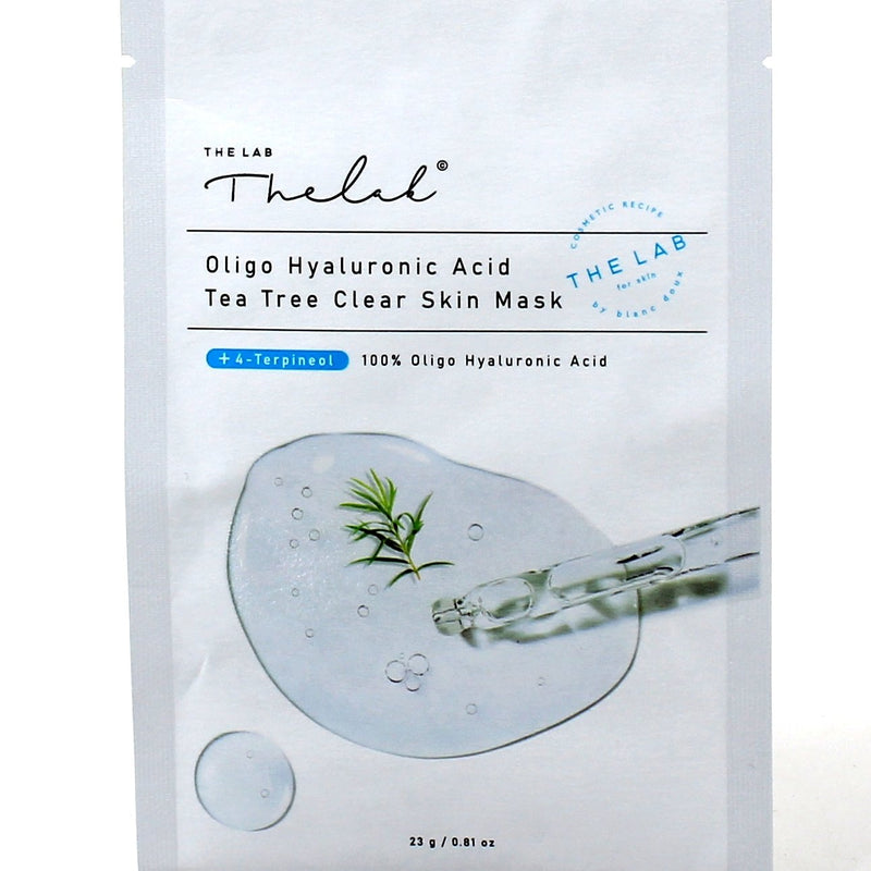 The Lab by blanc doux Oligo Hyaluronic Acid Tea Tree Clear Skin Sheet Mask