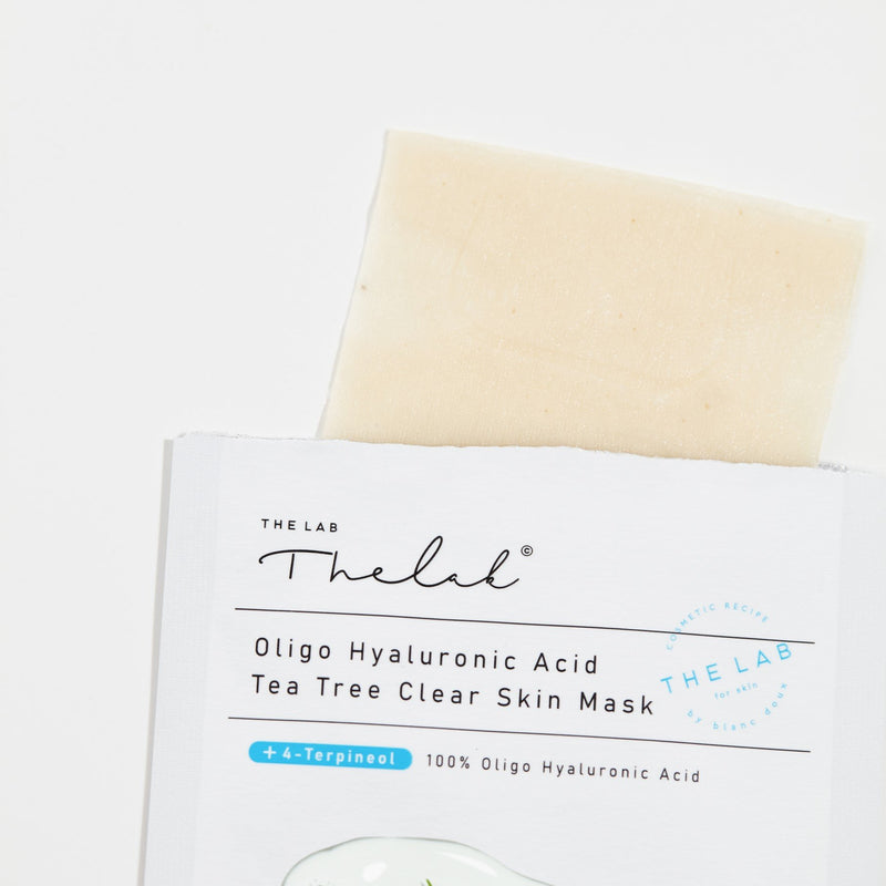 The Lab by blanc doux Oligo Hyaluronic Acid Tea Tree Clear Skin Sheet Mask