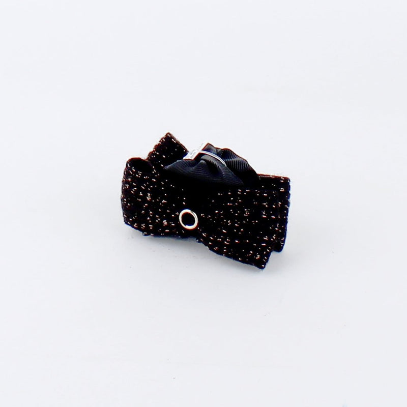 Hair Clip with Knit Bow