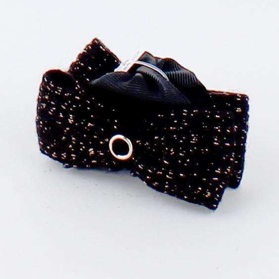 Hair Clip with Knit Bow