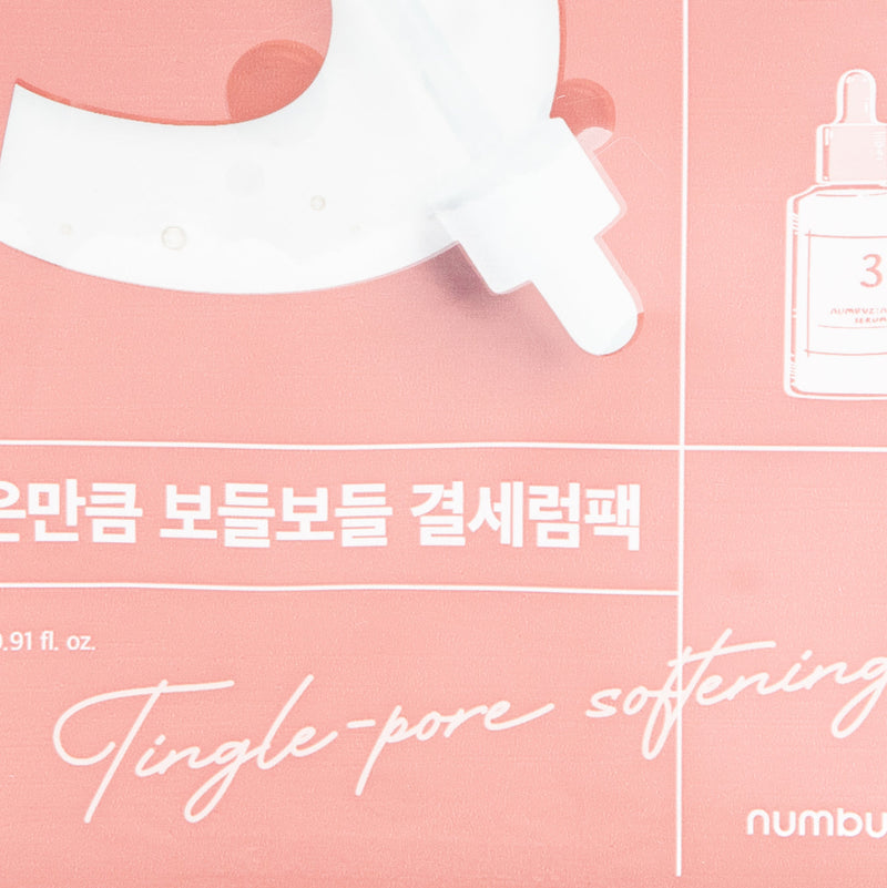 numbuzin No.3 Tingle-Pore Softening Sheet Mask - 1 PC