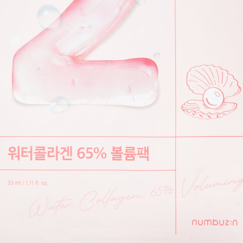 numbuzin No.2 Water Collagen 65% Voluming Sheet Mask - 1 PC