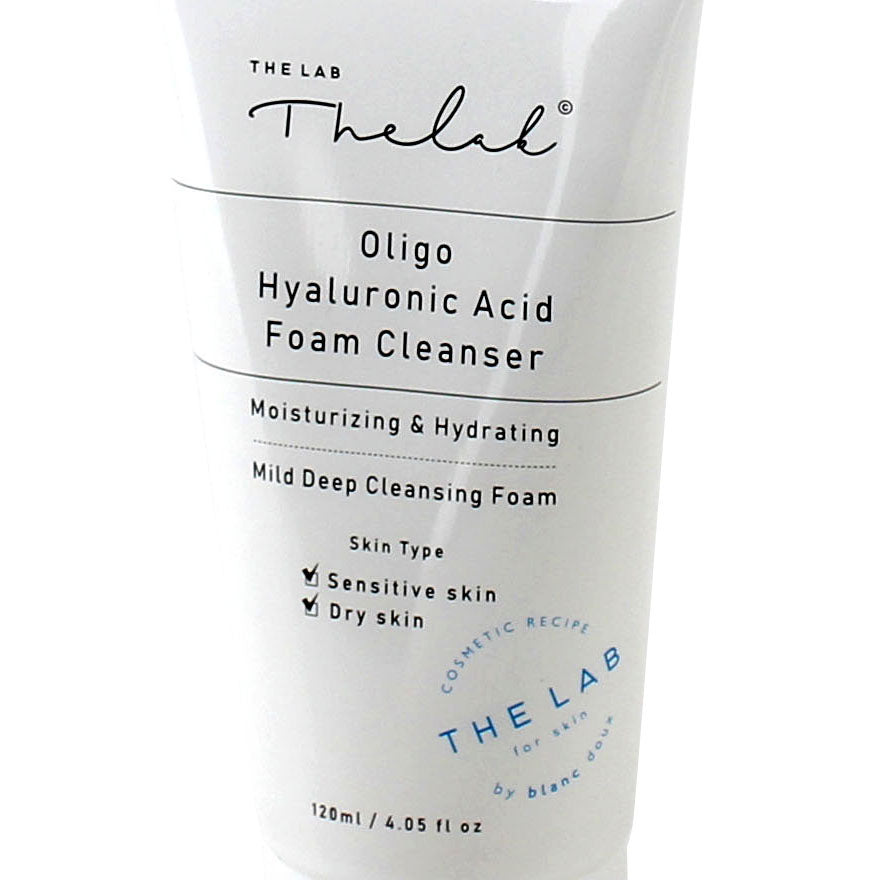 The Lab by blanc doux Oligo Hyaluronic Acid Foam Cleanser Oomomo