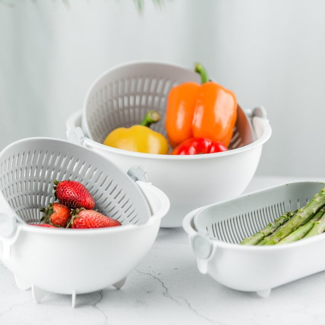 Kokubo Spin Wheel Colander (Oval )