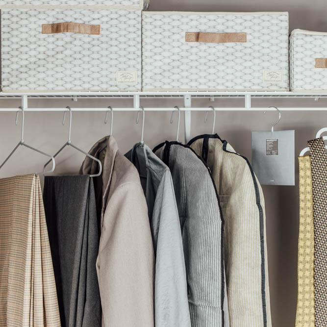 Garment Cover - Suits (Stripes)